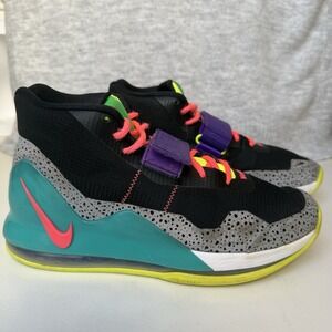 Nike Air Force Max Size 8.5 Multi-Color Athletic Shoes Sneakers Pink Teal Gray